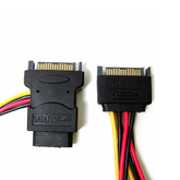 15 Pin SATA Power Cable Male to Male
