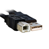USB 2.0 A to USB B Male Cable