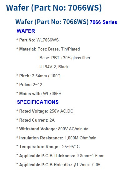 7066 Series Connectors