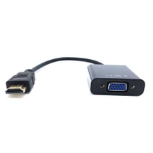 HDMI to VGA audio-visual adapter