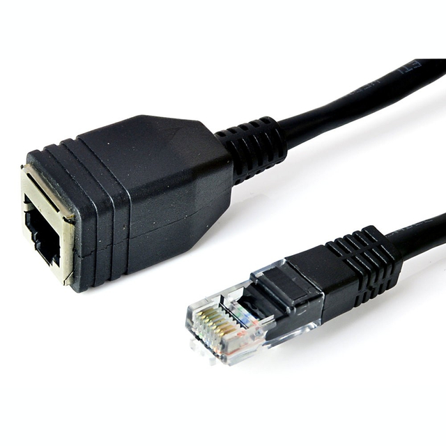 RJ45 male TO female network cable