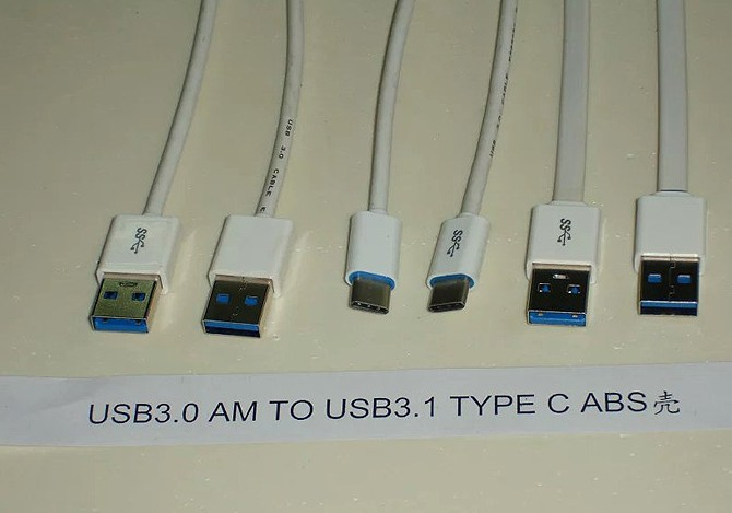 Usb2.0 Am TO Usb3.1 Type C ABS transmission cable