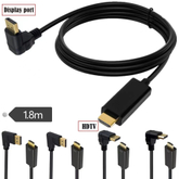 Displayport Male to HDMI Male Cable Adapter
