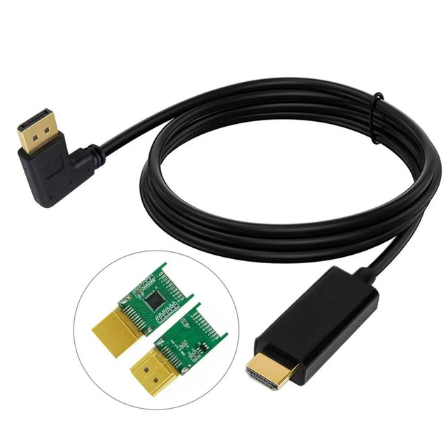 Displayport Male to HDMI Male Cable Adapter