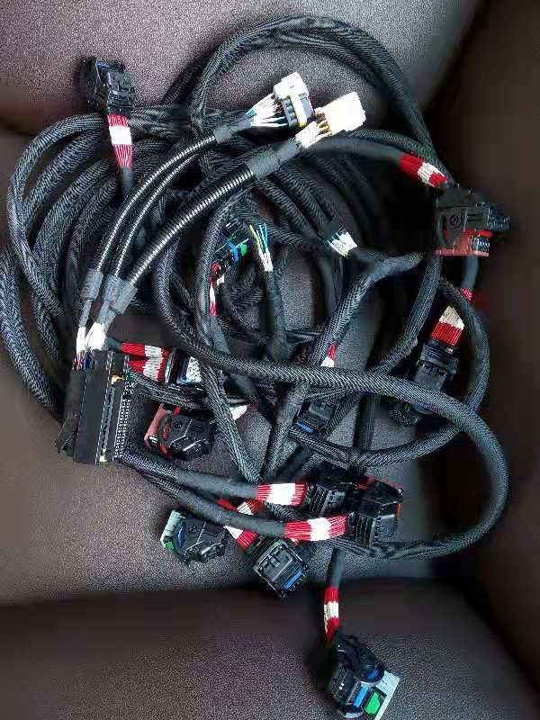 Automotive circuit section source line