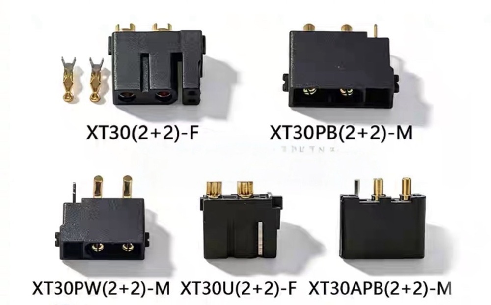 XT 2+2 and XT 2+4 Hybrid Power and Signal Connectors