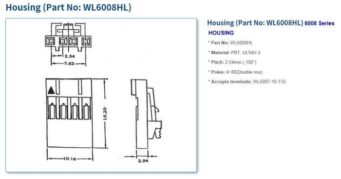 6008 Series Connectors