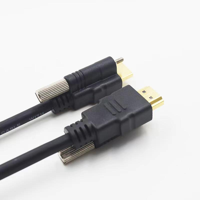 HDMI AM/AM transmission cable with lock