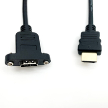 HDMI MF with screw hole connector