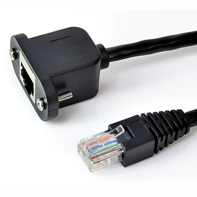 RJ45 male TO female network cable