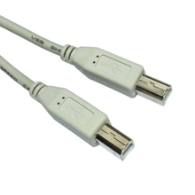USB 2.0 TYPE B TO TYPE B transmission cable