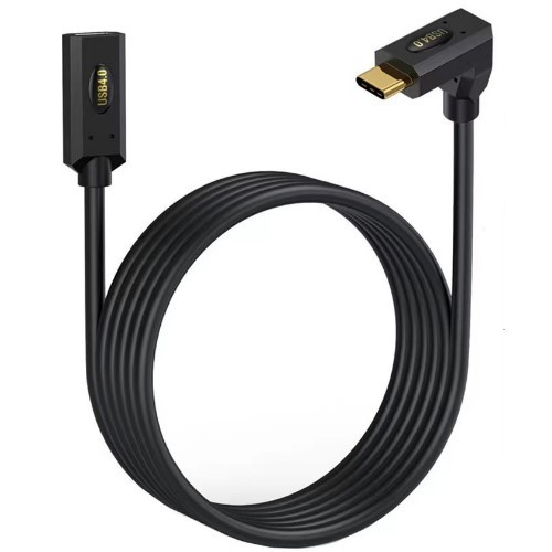 USB Type C male to USB Type C female transmission cable