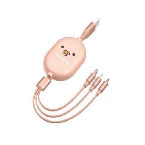 KL-4016 3 in 1 Retractable Cable