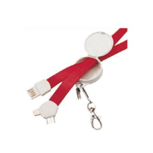 KL-4021 3 in 1 Lanyard USB Cable