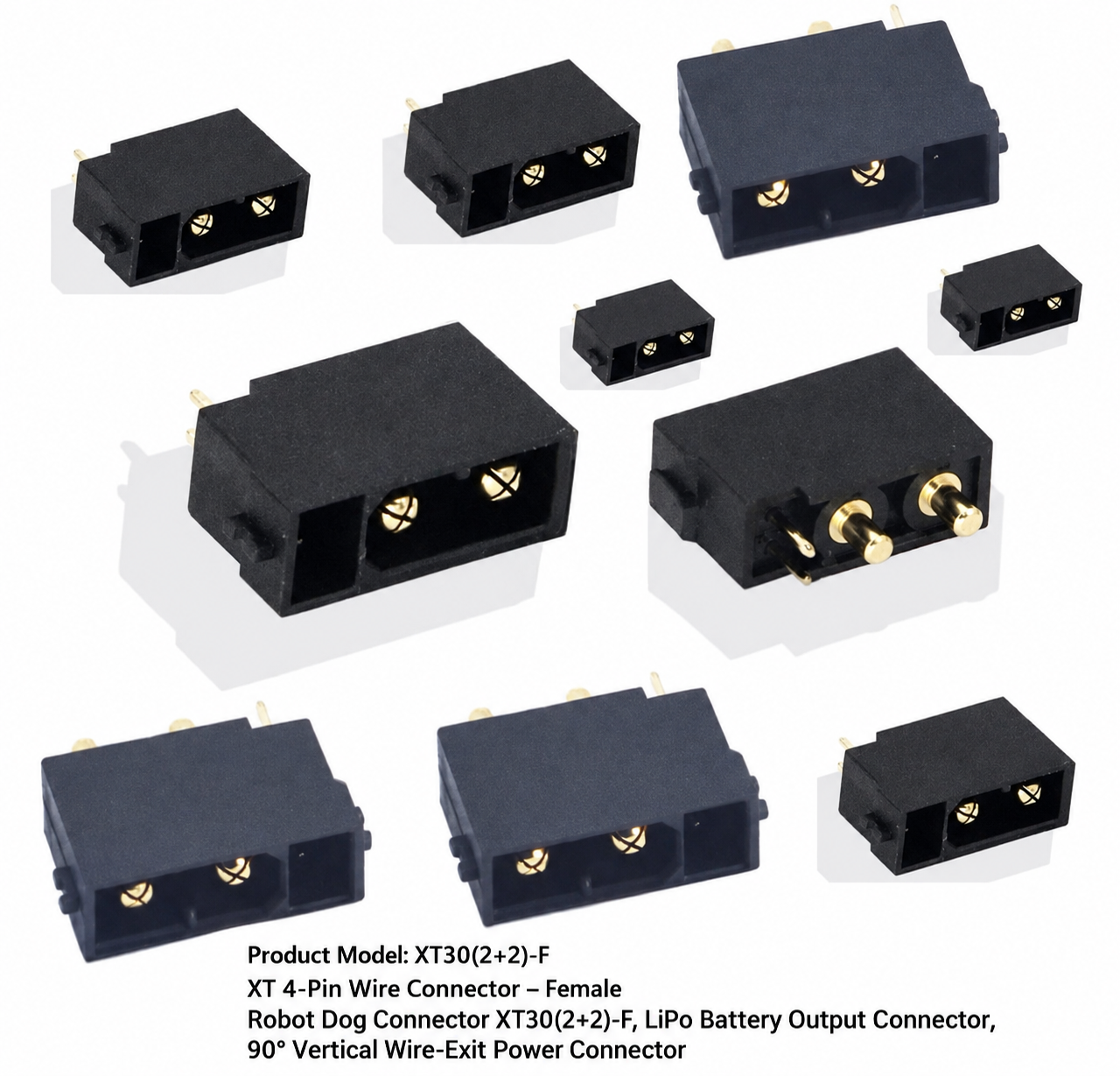 XT 2+2 and XT 2+4 Hybrid Power and Signal Connectors