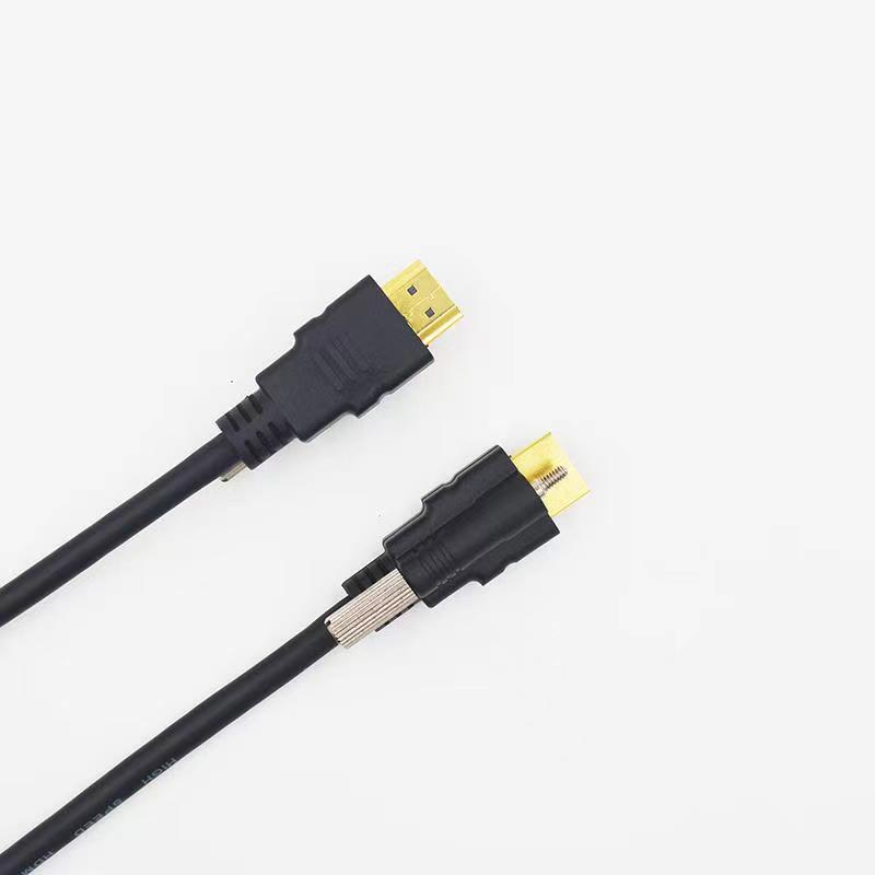 HDMI AM/AM transmission cable with lock