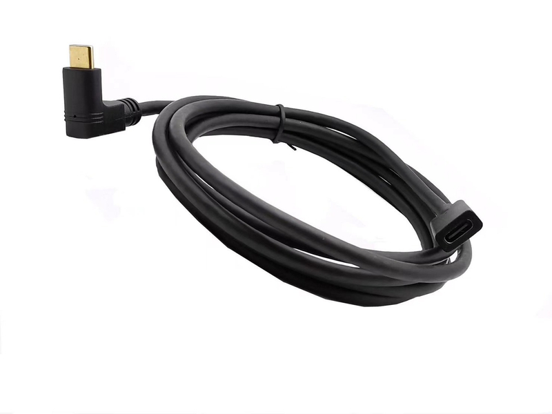 1.8M male to female USB Type-C3.1 high-speed transmission fast charging cable