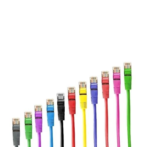 Cat.6 high speed color network flat cable