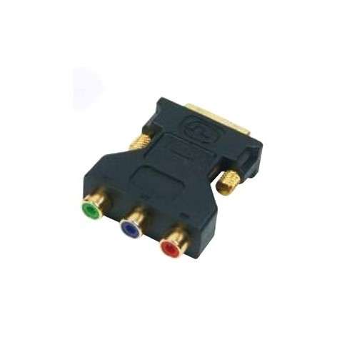 KL-1075 DVI Male to 3RCA Female Adaptor