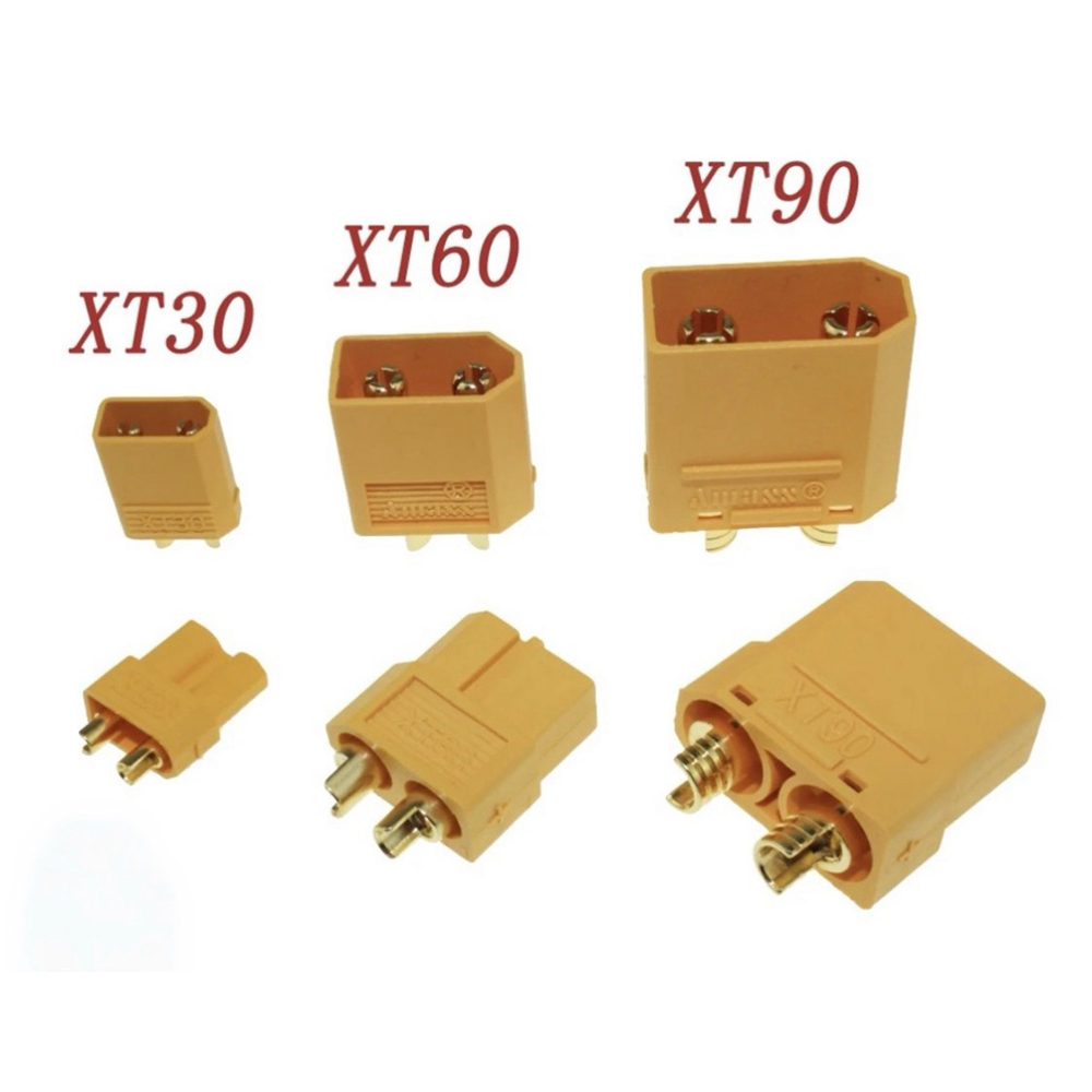 XT30 : XT60 : XT90 Male Female Lipo Battery Connector Series