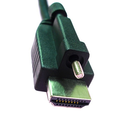 HDMI AM/AM transmission cable with lock