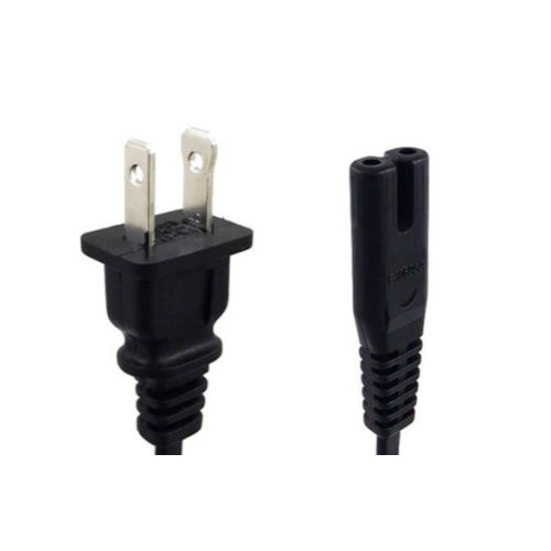Two-prong power cord