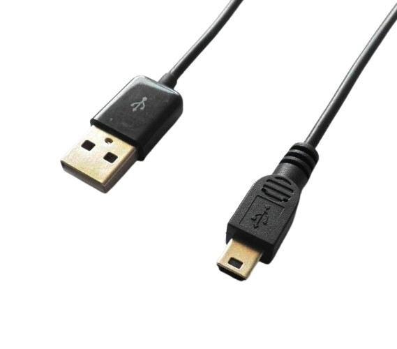 USB2.0 TYPE-A male to MINI-B male transmission line