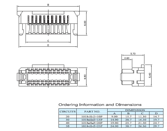1018 Series Connectors
