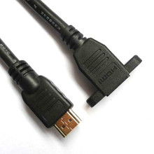 2.0 HDMI AM/AF binaural lockable type