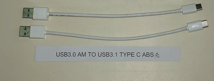 Usb3.0 AM TO Usb3.1 Type C ABS transmission line series