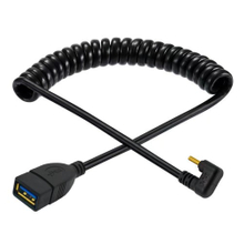 USB C Type-C male to USB 3.0 A female OTG coiled cable