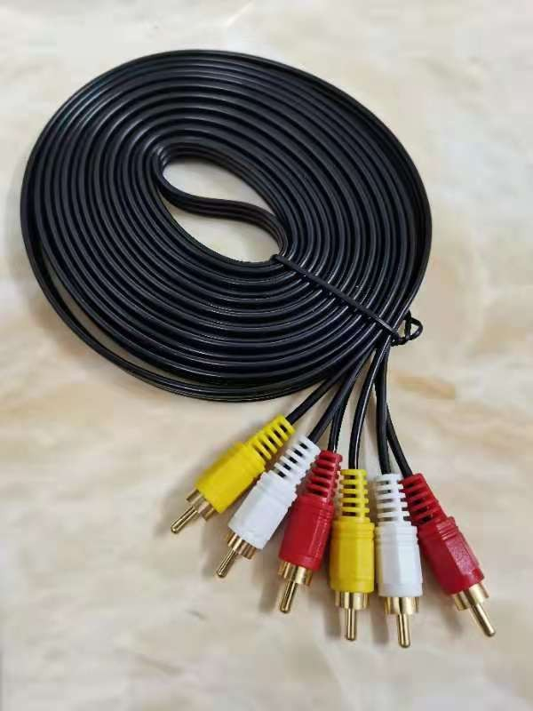 Audio and video transmission adapter cable