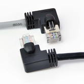 1-5 RJ45 male (90 degrees) network cable