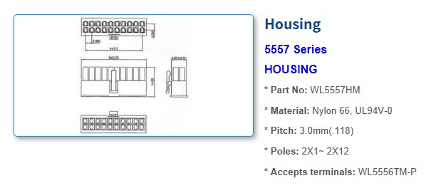 5557HM Series Connectors