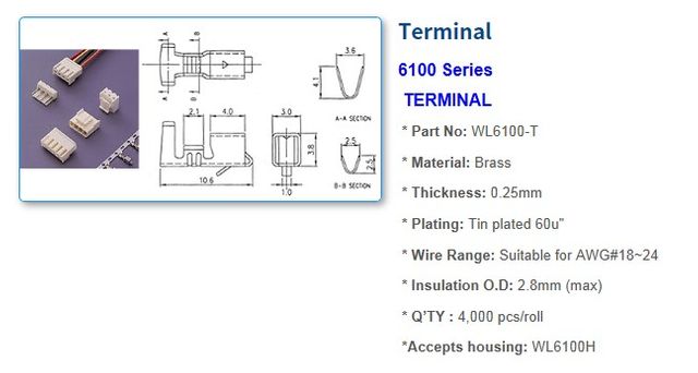 6100 Series Connectors