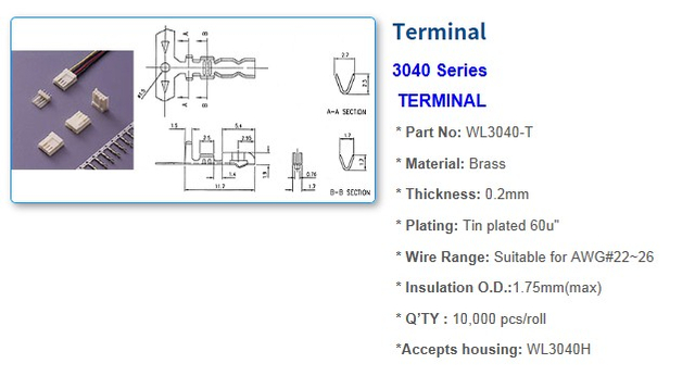 3040 Series Connectors