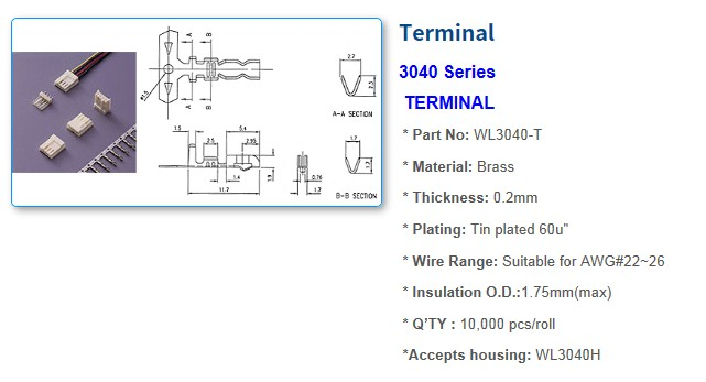 3040 Series Connectors