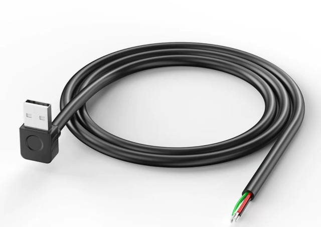 USB2.0 male to female 90 degree side elbow series
