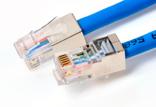 1-5 RJ45 male network flat cable