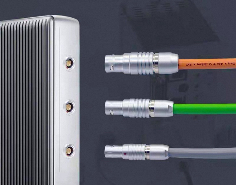 M8M12 connecting line round aviation connector