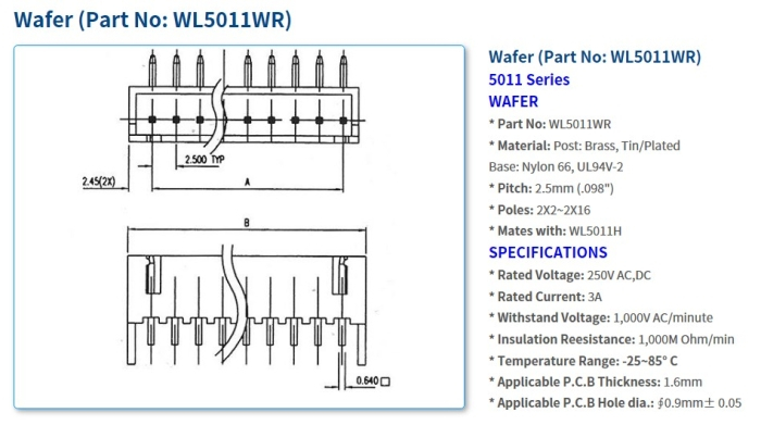 5011 Series Connectors