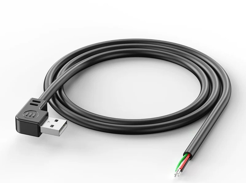 USB2.0 male to female 90 degree side elbow series