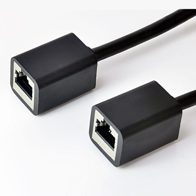 RJ45 female TO female network cable