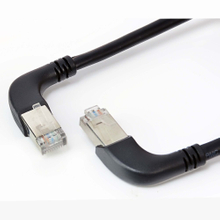 RJ45 male (90 degrees) network cable