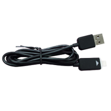 USB AM & I-PHONE 5 transmission cable black