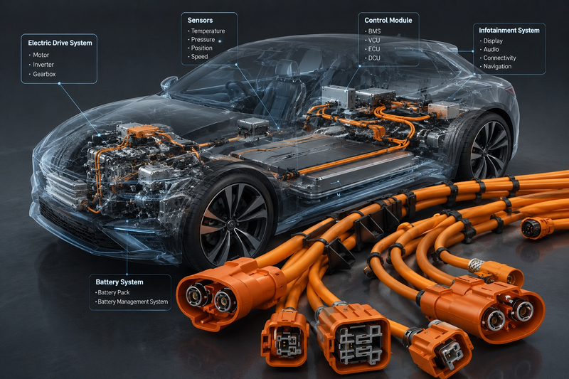 Electric Vehicle High-Voltage Cable