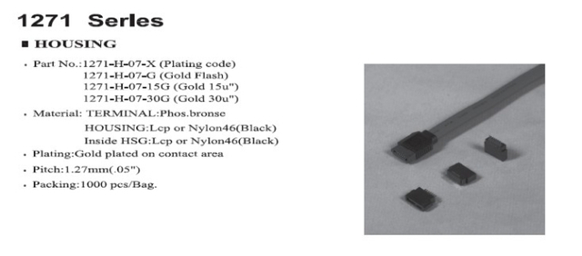 1271 Series Connectors