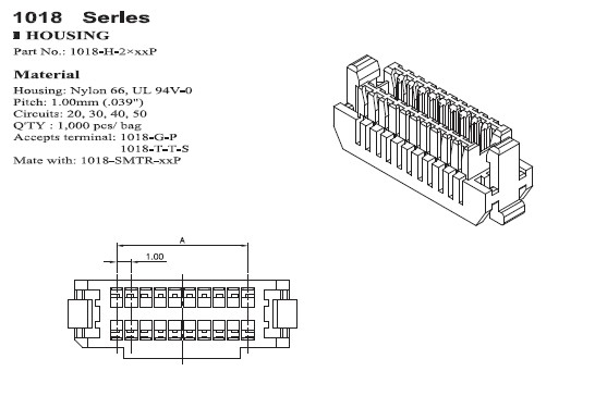 1018 Series Connectors