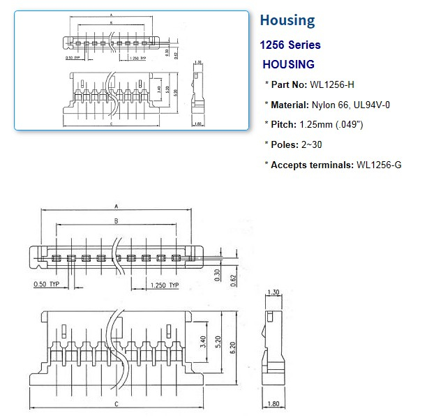 1256 Series Connectors
