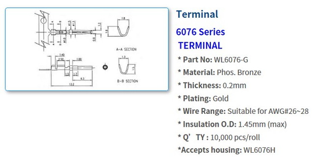 6076 Series Connectors